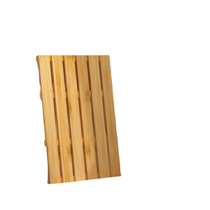 Tapis de douche de bain en bambou antidérapant résistant à la moisissure pour tapis de salle de bain de relaxation de spa extérieur intérieur - Product Image 2