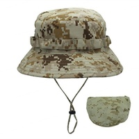 Topi memancing luar ruangan tabir surya UV topi taktis Panama nelayan lipat Sniper kamuflase kustom layanan OEM uniseks ACE