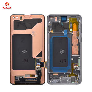 Écran LCD de téléphone portable de haute qualité, pièce de rechange, écran OLED d'origine remis à neuf pour <span class=keywords><strong>Samsung</strong></span> Galaxy S10 avec cadre - Product Image 2