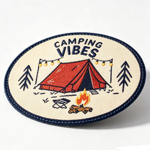 Custom Embroidered Eco-Friendly Canvas Outdoor Adventure <b>Patch</b> Iron-On Sew-On for <b>Backpacks</b> Jackets Hats & Tactical Gear - Product Image 3