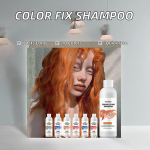 Champú Fijador de Color de Cabello Semipermanente de 100 ml, Crema de Champú para Teñir el Cabello en 10 Colores - Product Image 2