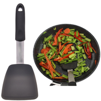 Spatule en silicone pour la cuisson des crêpes, ustensiles de cuisine, de haute qualité, résistant à la chaleur, cuisson réutilisable
