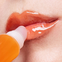 Baume à lèvres hydratant effet gelée, personnalisable avec logo, huile teintée hydratante, effet repulpant, végétalien, fournisseur en gros de gloss à lèvres.