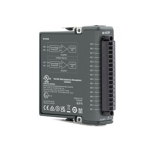 NI-9228, Módulo de entrada de voltaje serie C, 783861-02 783861-01 1 kS/s/canal, 24 bits, entrada simultánea, 8 canales serie C - Product Image 1
