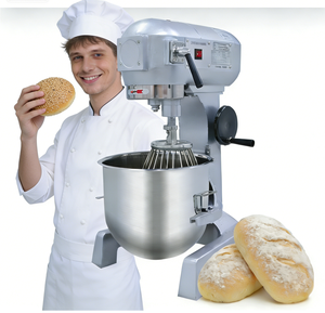 New Automatic Low Noise 40L Stainless Steel Bowl <strong>Mixer</strong> Grinder Cake <strong>Mixer</strong> Blender Kneading Hook Egg Beater Flat Flour Milk - Product Image 4