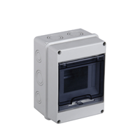 IP65 étanche extérieur HT-5-Way MCB boîte ABS plastique électrique PV interrupteur de jonction montage sur panneau boîtier d'instrument électronique