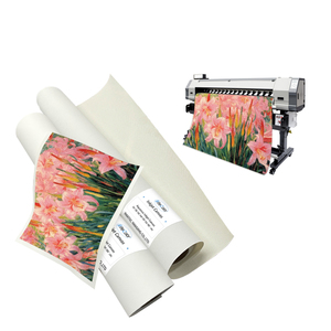 Sinh thái dung môi Latex UV Polyester Vải 280gsm Matte cuộn cho Roland máy in - Product Image 1