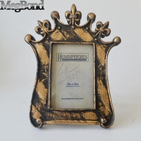 Cadre photo rectangulaire en résine Megbond Q0168, design appareil photo, découpe et impression, idéal pour la décoration intérieure, usage domestique, robuste