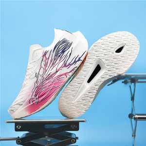 Artistic Eagle Graphic Hommes Femmes Chaussures de course Flexible Knit Carbon Plate Sports Sneakers avec Responsive Optimal Arch Support - Product Image 6