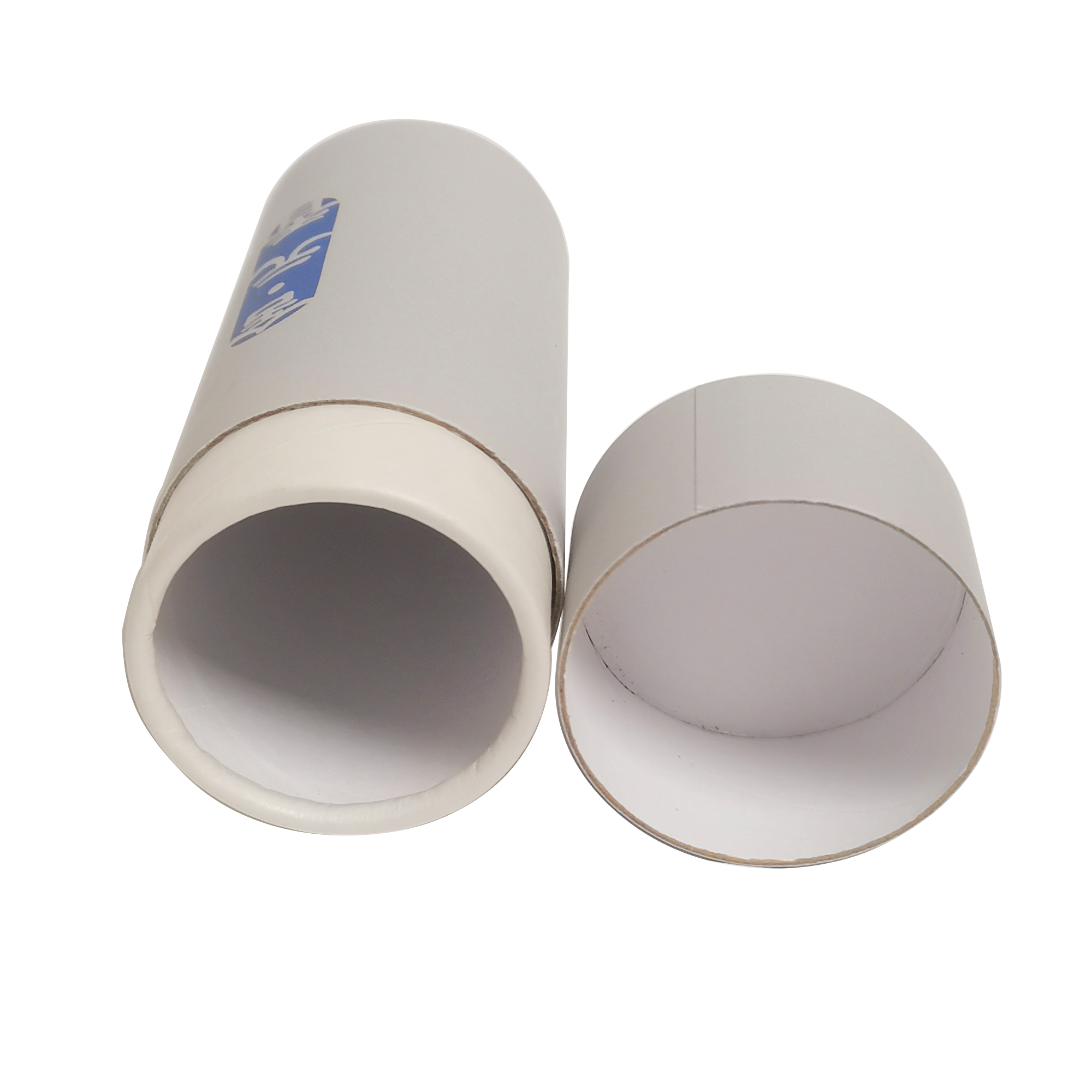 Custom Disposable Eco-Friendly Paper Packaging Jewelry Perfume Tubes Logo Recycled Art Paper White Box Loose Essential Oil