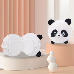 หมอนผ้ากำมะหยี่รูปแพนด้าแบบ2อิน1สำหรับการนอนหลับสบาย - Product Image 1