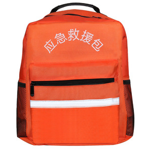Mochila de rescate de emergencia naranja 38x28x15cm para kit de primeros auxilios de supervivencia en desastres, uso de defensa civil - Product Image 5