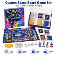 Jeux de société en carton écologiques durables de haute qualité, personnalisés, jeu de carrom/jeu de table, éducatif, portable, boîte cadeau