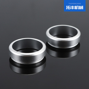 La38 Aluminum Cap Round Matte Finish Metal <b>Button</b> Hardware Accessory - Product Image 4