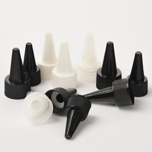 Tapones de Boquilla Larga de 20 mm y 24 mm con Punta Puntiaguda y Tapa Giratoria de PP para Botellas - Product Image 2