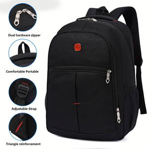 Nueva Mochila de Viaje para Hombre, Antirrobo, de Alta Calidad, con Puerto USB, Impermeable, Diseño de Mochila Escolar para Laptop - Product Image 4