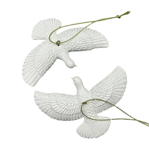 Decorazioni Natalizie in Resina a Forma di <span class=keywords><strong>Colombe</strong></span> dell'Amicizia - Ornamenti per Albero di Natale - Miglior Regalo per Qualcuno Speciale - Product Image 6