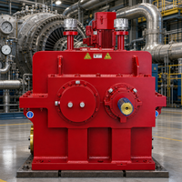 Réducteur de vitesse motorisé industriel haute puissance pour turbine, compresseur, centrale électrique, pompe MVR