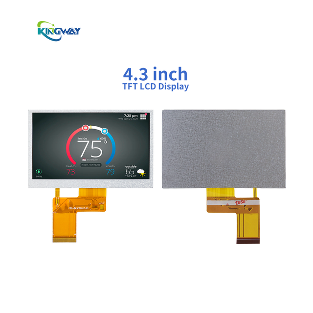 4.3 Inch 480x272 Automotive Ips Tft Lcd Display 45 Pin Capacitive Touch Module Screen for Visual Doorphone