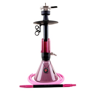 Rocket Shisha Venta superior Alta calidad Negro Acero inoxidable <span class=keywords><strong>Amy</strong></span> <span class=keywords><strong>Deluxe</strong></span> Hookah Narguile Shisha Fumar Set Hookah - Product Image 3