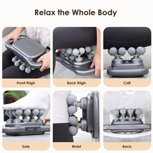 Pistolet de massage professionnel pour relaxation musculaire profonde, 16 têtes, vibrations haute fréquence, pistolet fascia pour fitness et usage domestique - Product Image 2