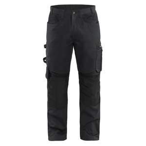 BLAKLADER - 155613109900D88 Pantalon sans poches à clous Noir-PANTALON DE TRAVAIL EAN 7330509895603 PANTALON DE TRAVAIL EN DENIM - Product Image 1
