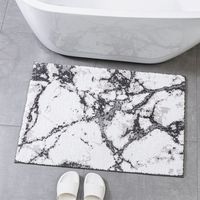 DADA Super Shaggy Fuß teppich Neues Design Mikro faser Badezimmer boden Teppich Schnellt rocknend Soft Slip Anti Shaggy Bad teppiche Badezimmer matte