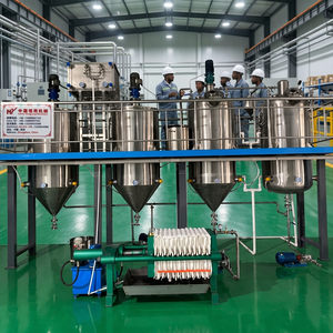 Machine <span class=keywords><strong>de</strong></span> raffinage d'huiles comestibles pour usine, 1-10 tonnes/jour, pour huiles <span class=keywords><strong>de</strong></span> palme et d'olive, en acier inoxydable, avec système <span class=keywords><strong>de</strong></span> vide automatique - Product Image 1