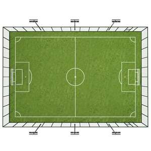 2025 nouveau Design personnalisé 15m * 30m terrain <span class=keywords><strong>de</strong></span> Football <span class=keywords><strong>Cage</strong></span> <span class=keywords><strong>De</strong></span> Panna terrain <span class=keywords><strong>de</strong></span> Football Football <span class=keywords><strong>Cage</strong></span> <span class=keywords><strong>de</strong></span> Football à vendre - Product Image 6