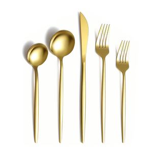 Juegos de Cubiertos de Acero Inoxidable al por Mayor de Portugal, Juegos de Cubiertos Modernos con Cuchillo, Tenedor y Cuchara para Postre, para Bodas, Restaurantes y Hoteles - Product Image 1