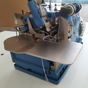 OREN Flat-Bed Industrial High-Speed Double Needle Overlock Stitch <b>Sewing</b> Machine with Gear/Motor/Engine Core Components MG-3U - Product Image 4
