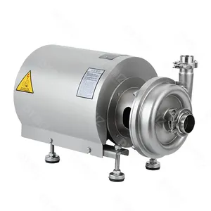 Pompe centrifuge à lait sanitaire en acier inoxydable 3T/18M 0,75 kw