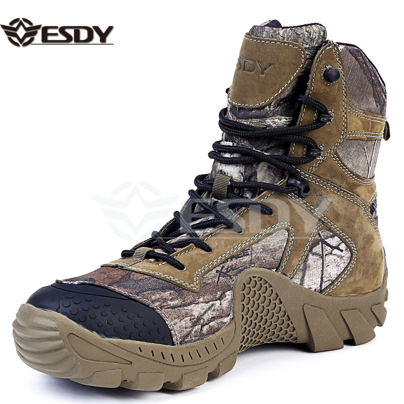 ESDY Tactical Sports Shoes - Durable Camo Boots for Hiking display picture 1