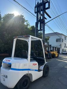 <b>Used</b> Vigoshop TCM FD30 FD50 3 Ton Japan Diesel Forklift with Three Stage Mast Hydraulic System Offroad Hot Sale in Shanghai - Product Image 5