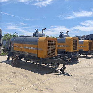 Pompe à béton stationnaire télécommandée JIUHE pour ciment et béton - Product Image 2