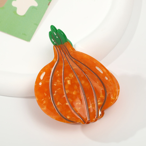 مشبك شعر أنيق على شكل سمكة القرش لتسريحة الشعر الخلفية، إكسسوار شعر راقي يزيد من حجم الشعر - Product Image 5