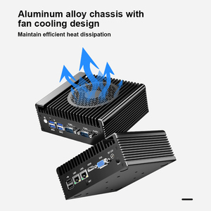 ขายตรงจากโรงงาน มินิพีซีอุตสาหกรรม <span class=keywords><strong>Intel</strong></span> Core I5-1235U DDR4 พร้อมพอร์ต LAN คู่ รองรับจอแสดงผลคู่ คอมพิวเตอร์อุตสาหกรรม - Product Image 3