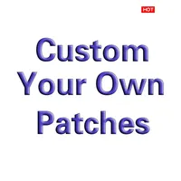Custom Embroidered Patches for Clothing, No Minimum