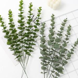Foglie Artificiali di Alta Qualità, Piante Pendenti di <span class=keywords><strong>Eucalipto</strong></span>, Ornamenti per Pareti, Pannelli con Foglie Lunghe Artificiali - Product Image 1