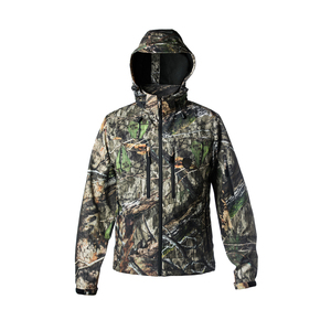 Giacca Termica da Uomo per Esterni, Giacca Softshell Personalizzata Mimetica Antivento e Impermeabile per Caccia nella Giungla - Product Image 3