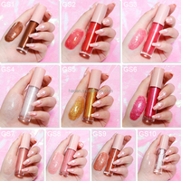 L24 Nouveau gloss à lèvres transparent tendance, gloss à lèvres pailleté, gloss à lèvres transparent en marque privée, huile à lèvres