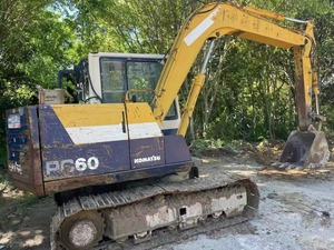 Miniexcavadora Komatsu Usada de 6 Toneladas, Modelo PC60-5, Excavadora Hidráulica Usada de Modelo Antiguo, Miniexcavadora Komatsu Pequeña, Excavadora Komatsu PC60 en Venta - Product Image 6