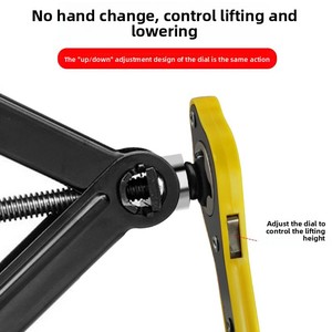 Clé à cliquet à levier allongé pour cric de <span class=keywords><strong>voiture</strong></span>, outil de changement de pneu automobile, accessoire en acier à haute teneur en carbone - Product Image 3