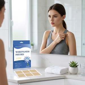 Cerotto Energizzante di Alta Qualità con Estratto di Tè Verde e Caffeina per Concentrazione, Resistenza e Vigilia, Allevia la Fatica Notturna 8-12 Ore - Product Image 6