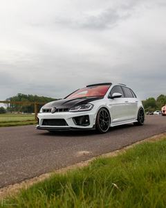 Kit de Carrocería Aerodinámico para <span class=keywords><strong>Volkswagen</strong></span> <span class=keywords><strong>Golf</strong></span> 7.5 18-22, Estilo Robot, Parrilla, Parachoques Delantero, Alerón Trasero, Faldones Laterales, Capó - Product Image 5