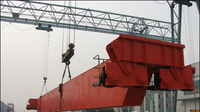 Grúa Puente de Doble Viga de Alta Resistencia Zehua, con Caja de Cambios y Motor Controlados por PLC, Alcance de 20 m, Altura de Elevación de 20 m, para Uso en Almacenes