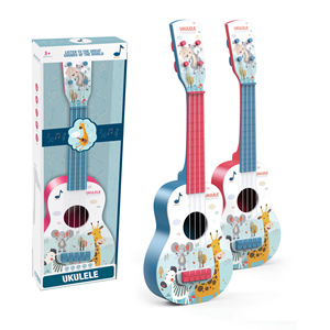 Hete Verkoop Educatief Speelgoed Schattig Muziekinstrument Cartoon Ukelele - Product Image 1