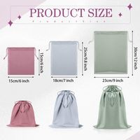 Sacs cadeaux sexy en microfibre avec cordon de serrage pour jouets de jeu pour adultes Sacs à poussière discrets