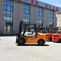Pengiriman Gratis Forklift Diesel 3 Ton 3.5 Ton 4 Ton Bertenaga EPA Euro 5 Untuk Gudang  Forklift Diesel