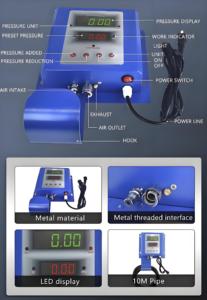 Gonfleur de pneus numérique de haute précision moniteur de <span class=keywords><strong>pression</strong></span> des pneus <span class=keywords><strong>Station</strong></span>-<span class=keywords><strong>service</strong></span> de voiture automatique pompe à Air Construction en métal gonflage rapide - Product Image 6